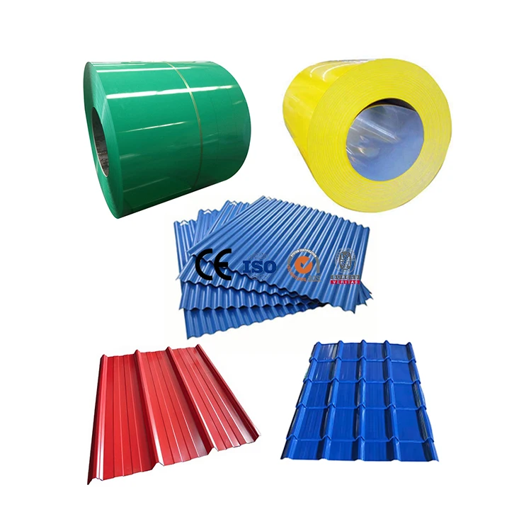 Factory 0.6mm 0.75mm 0.8mm 3mm PPGI Metal Roofing Sheets Prepainted Gi Galvanized Steel Coil Roll Zinc PPGI Color Coated Coil
