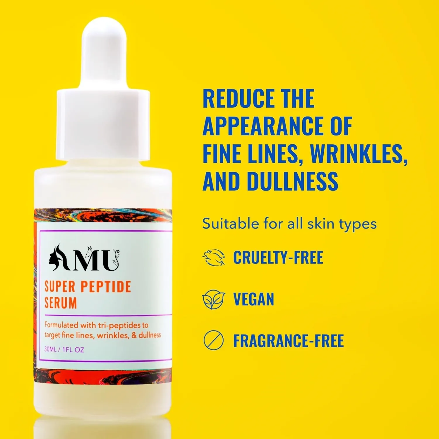 2024 Factory Cheap Fine Lines Wrinkles Firming Smoothing Lightening Age-defying Skin Care Copper Peptide Serum
