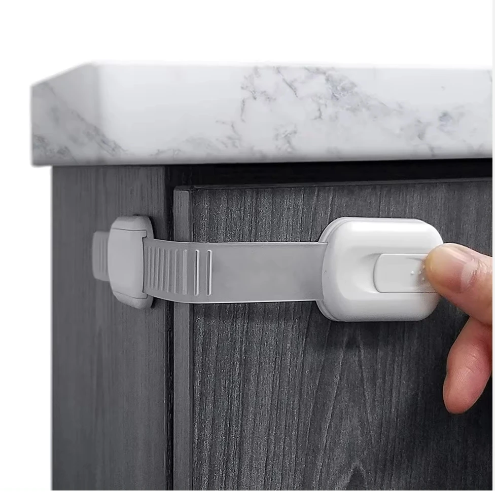 Amazon hot sale Child Safety Locks baby proofing cabinet locks for baby Drawer Door Latches No Screws & Magnets Multi-Purpose