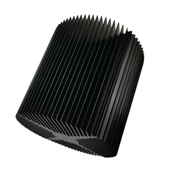 aluminum manufacture LED aluminum sunflower heatsink  aluminum alloy heat sink profiles anodized spraying CNC finishing