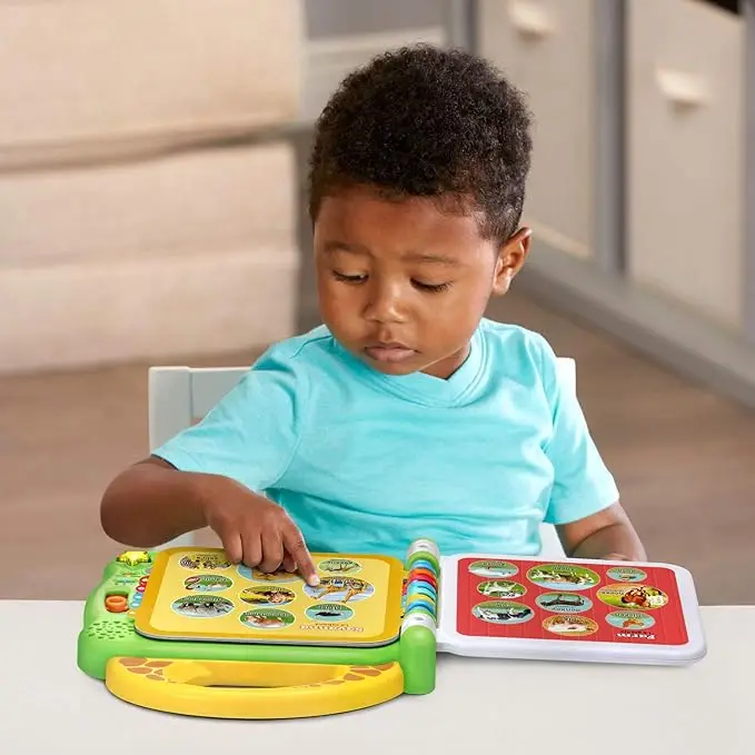 Pre School Children Learning 100 Words Bilingual Language Development Toys