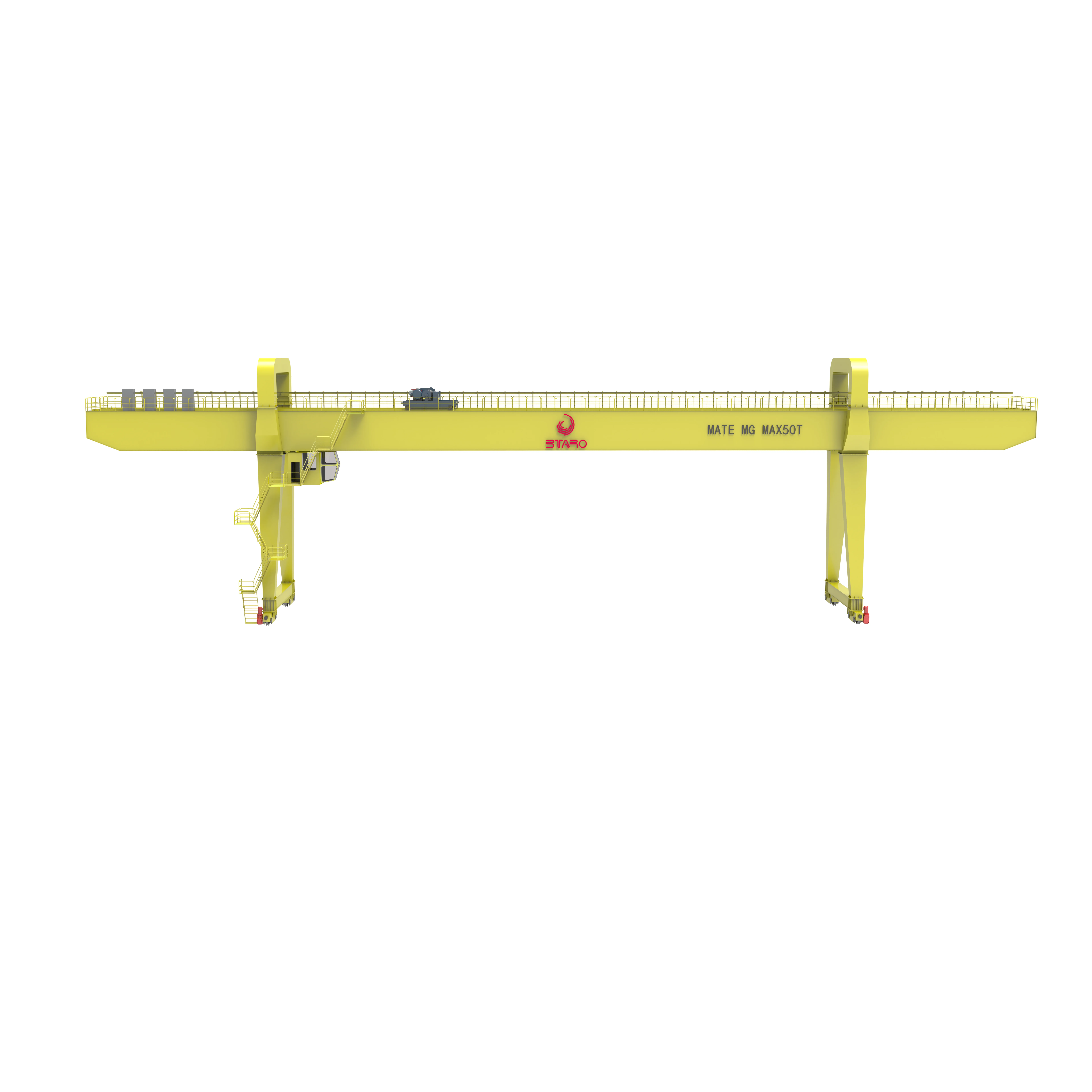 Factory price 10 t 20 t  30t  40t 50 ton double girder gantry crane comply with CE designed life 15-20 years