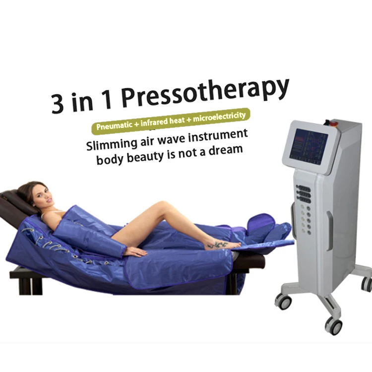 Air Pressure Massage Lymphatic Drainage Machine Presoterapia Pressotherapy Machine Compression Boots Air Massage Pressotherapy