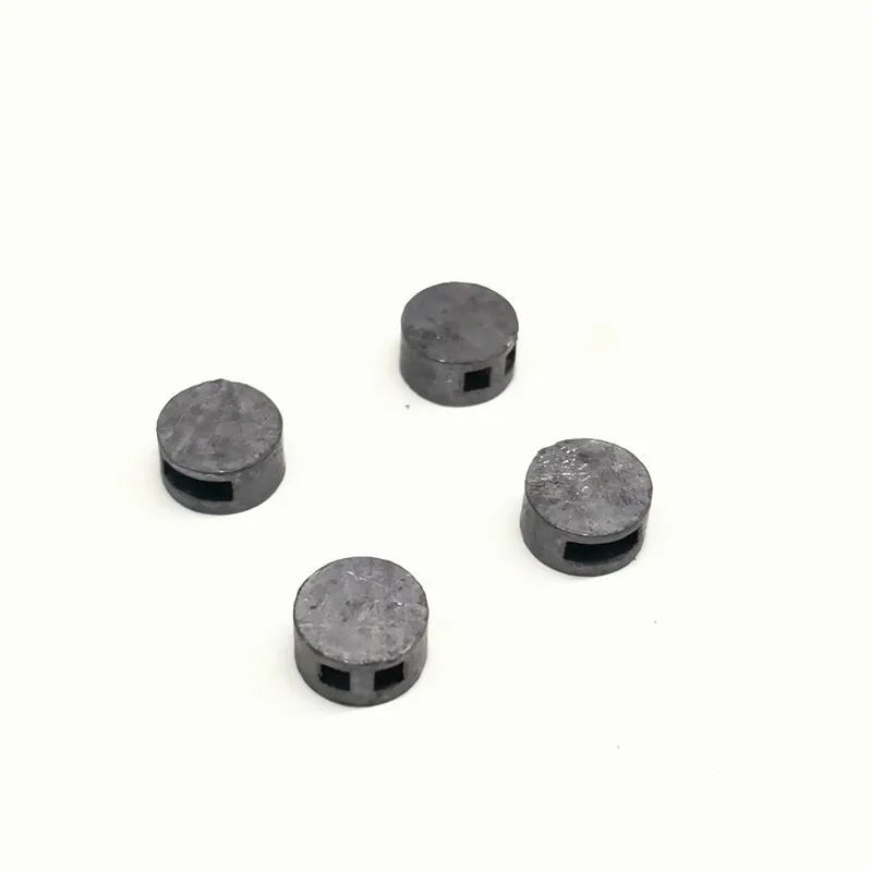 Customized size guangzhou factory 10*4mm lead seals and wire for meter seals