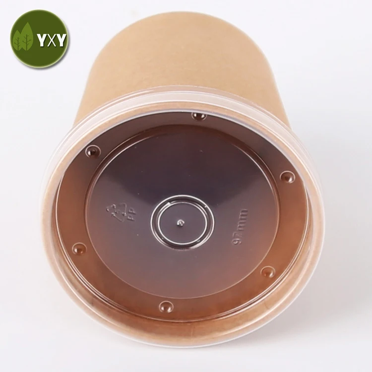 
High Quality Eco friendly Kraft To Go Soup Containers 