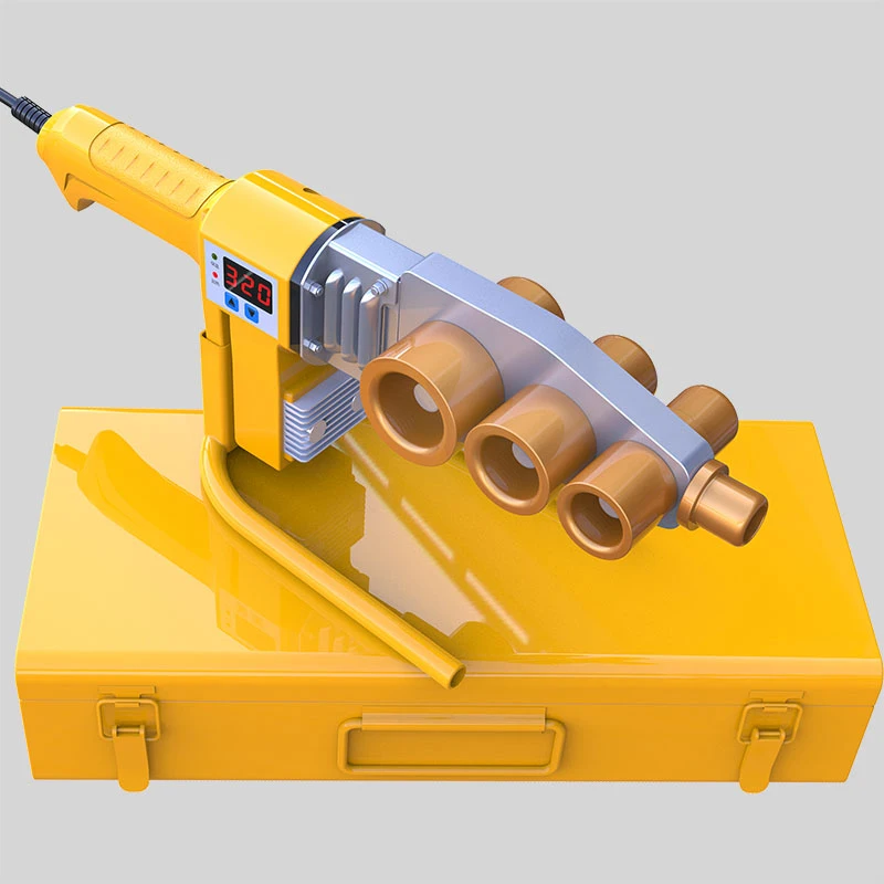  WHAMX цифровой дисплей 20-110 мм пластиковая вода Hdpe труба ПВХ сварочный нагревательный