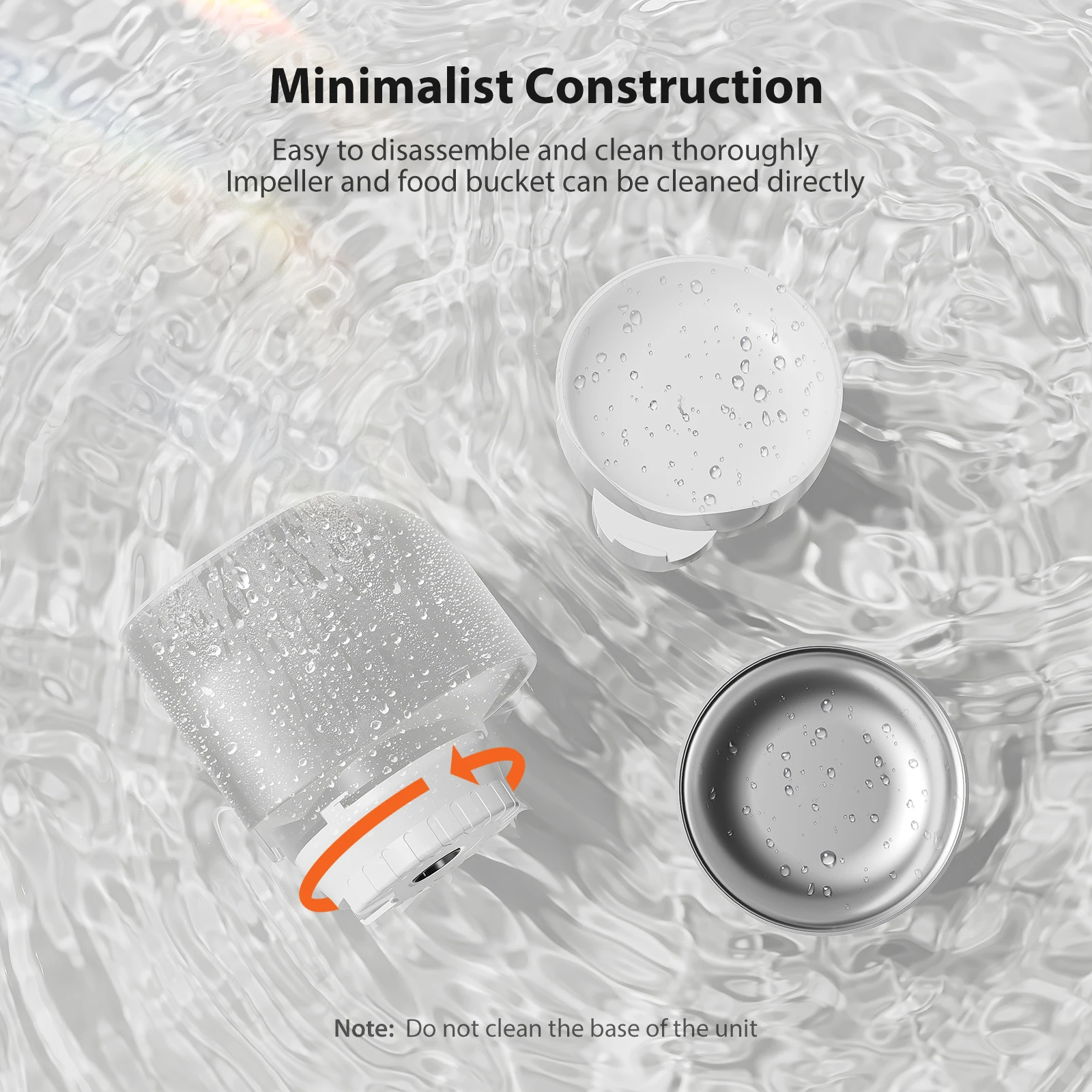 Dudupet Automatic Pet Feeder Food Storage Dispenser Dog Supplies Feeding Bowls Automatic Pet Food Dispenser