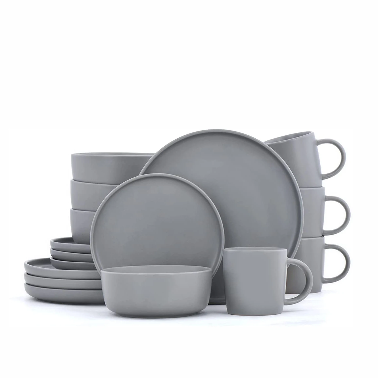 Wholesale price crockery dinnerware sets ceramic dinner set nordic 16 piece stoneware dinnerware set