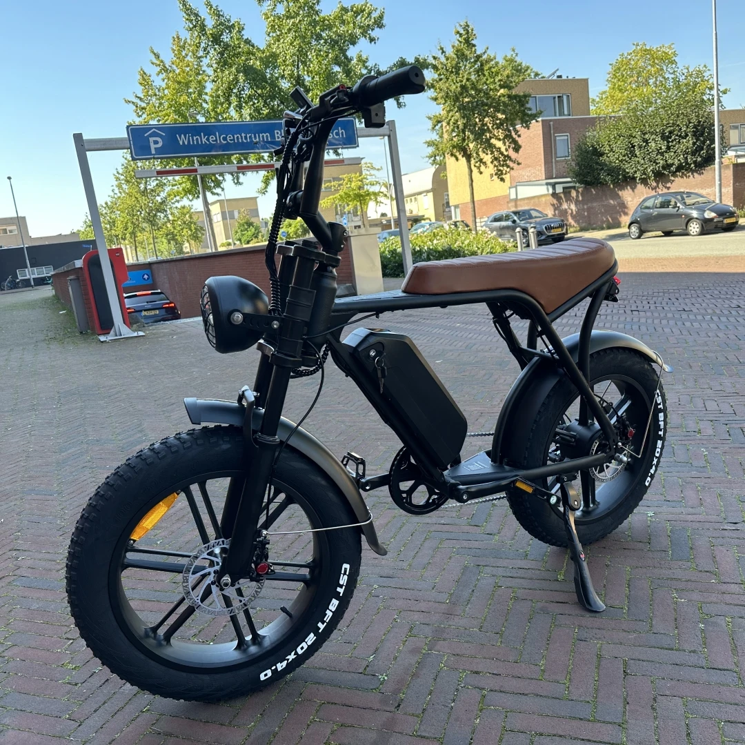 Ouxi V8 Aluminum Alloy 500W 48V 15Ah Dual batteries Dual Motors Full Suspension Fat Ebike electric bike