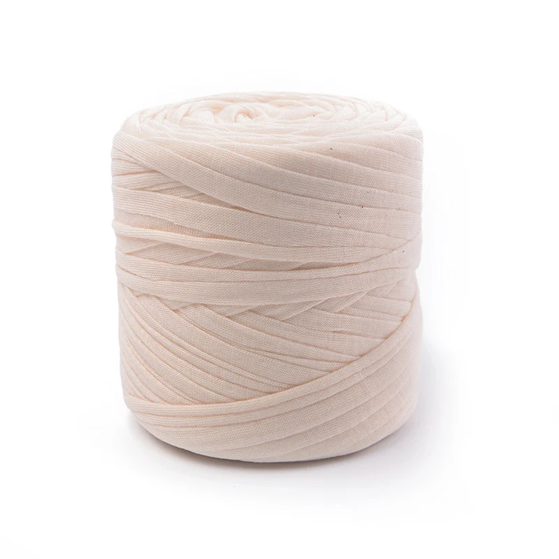 best sellerT shirt hand kinting polyester crochet yarn for make hand bags