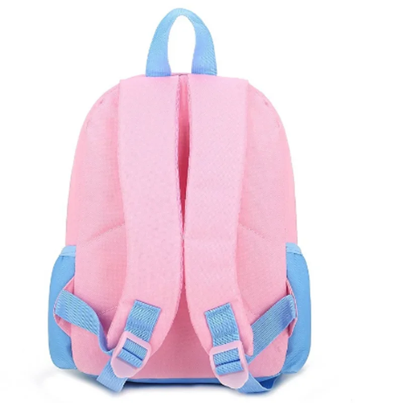 New custom animal high stretch polyester cloth kids cheap school bag kindergarten student backpack