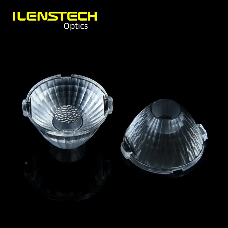 ILENSTECH Clear surface 45 degree led lens 16mm 3030 3535 track light lens