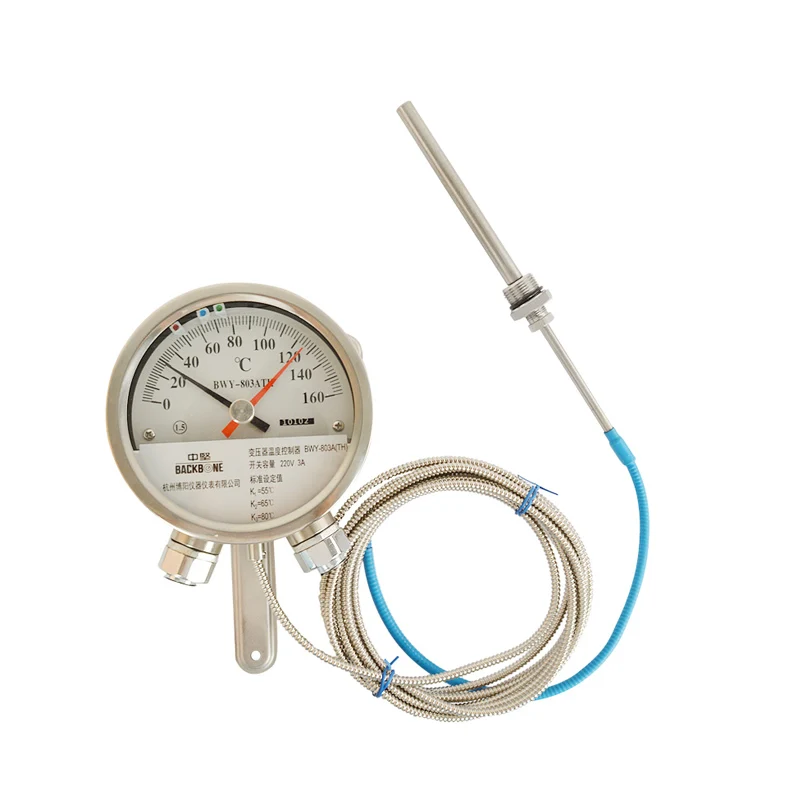 Завод прямых продаж нефти поверхности круглый трансформатор регулятор температуры BWY-803A давления термостат