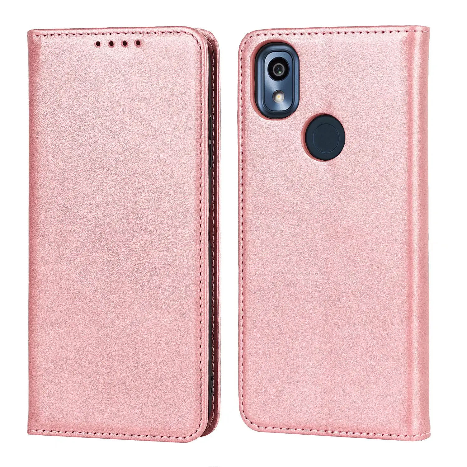 Cowhide pattern PU Flip Wallet Case For KYOCERA KY-51B    With Stand Card Slots