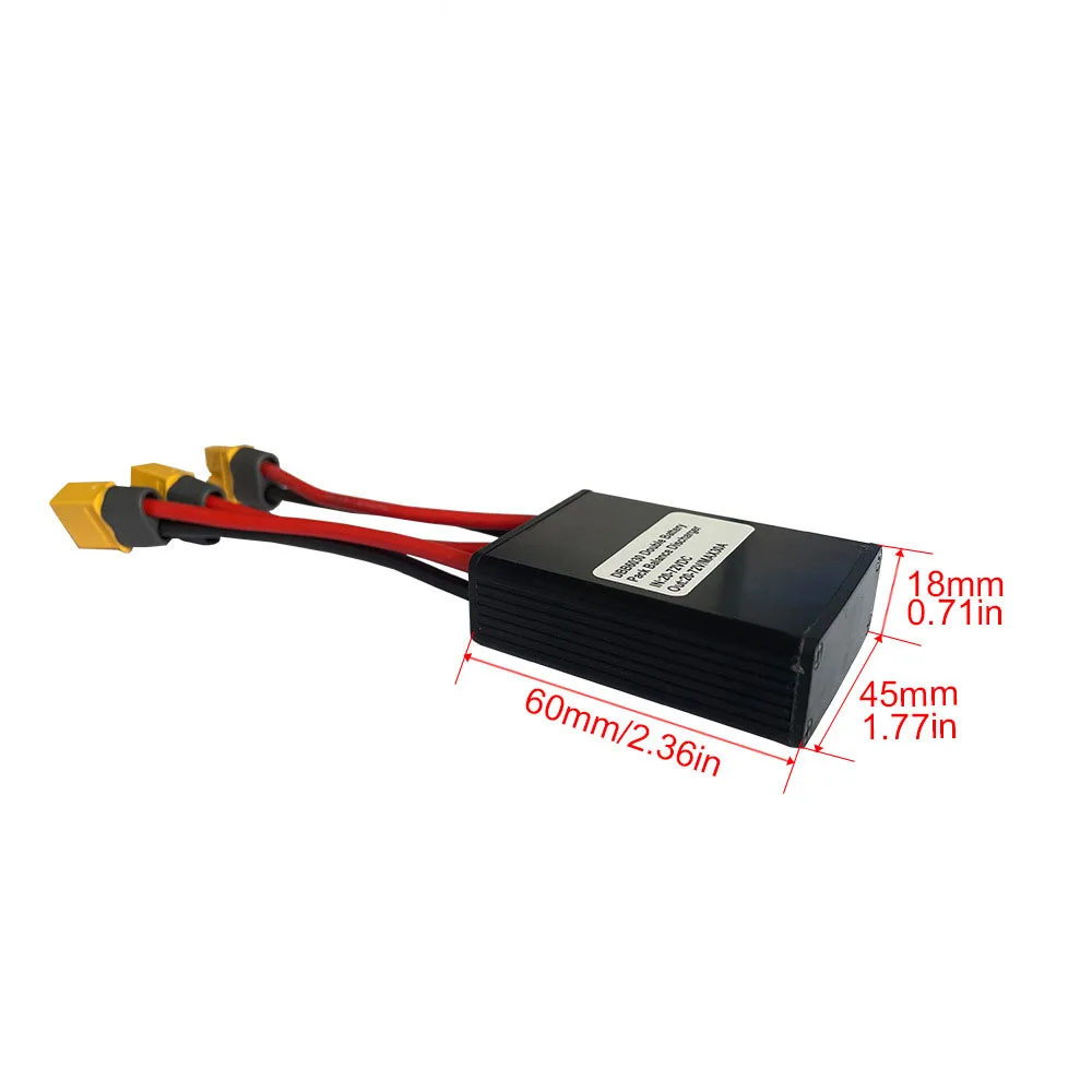 20V~72V 20A 30A 40A dual battery parallel module electric bike dual battery discharge converter