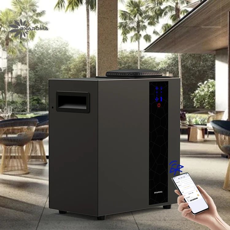 Bxaroma 2022 New arrivals  Wholesale aroma Oil Fragrance  Blue tooth Plug in Commercial Hvac Scent Diffuser Machine