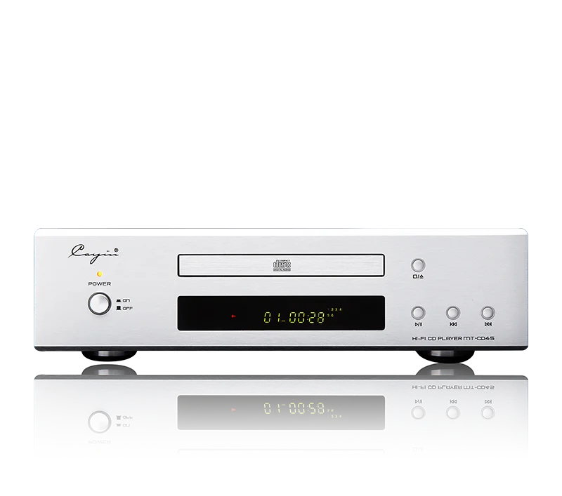 MT-CD45 CD-плеер RCA, оптический, коаксиальный выход CS4398 чип с частотно-регулируемым приводом динамический дисплей Специальный EI трансформатор