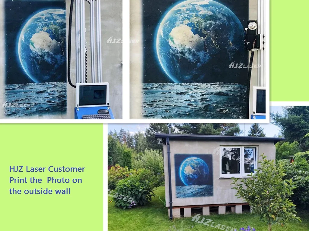 Hot Selling Dual Heads Wall Printer Machine 3D Effect Wall And Floor All In One Painting Machine for Cement Wall Glass