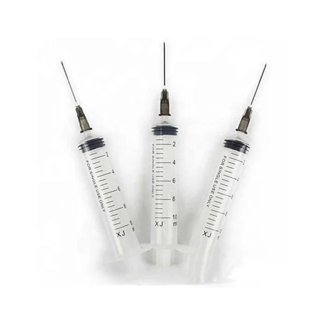 Medical Disposable Syringe With Needle Disposable Plastic Luer Lock Syringes With Needle Disposable Medical Syringe