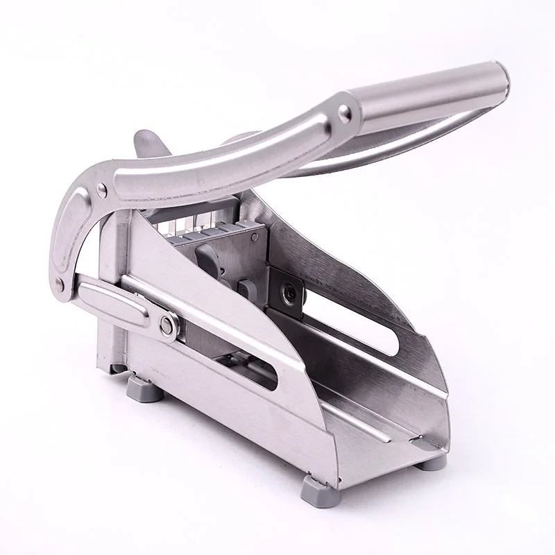 Hot Sale French Fries Slicer Potato Chips Maker Stainless Steel Manual Potato Cutter