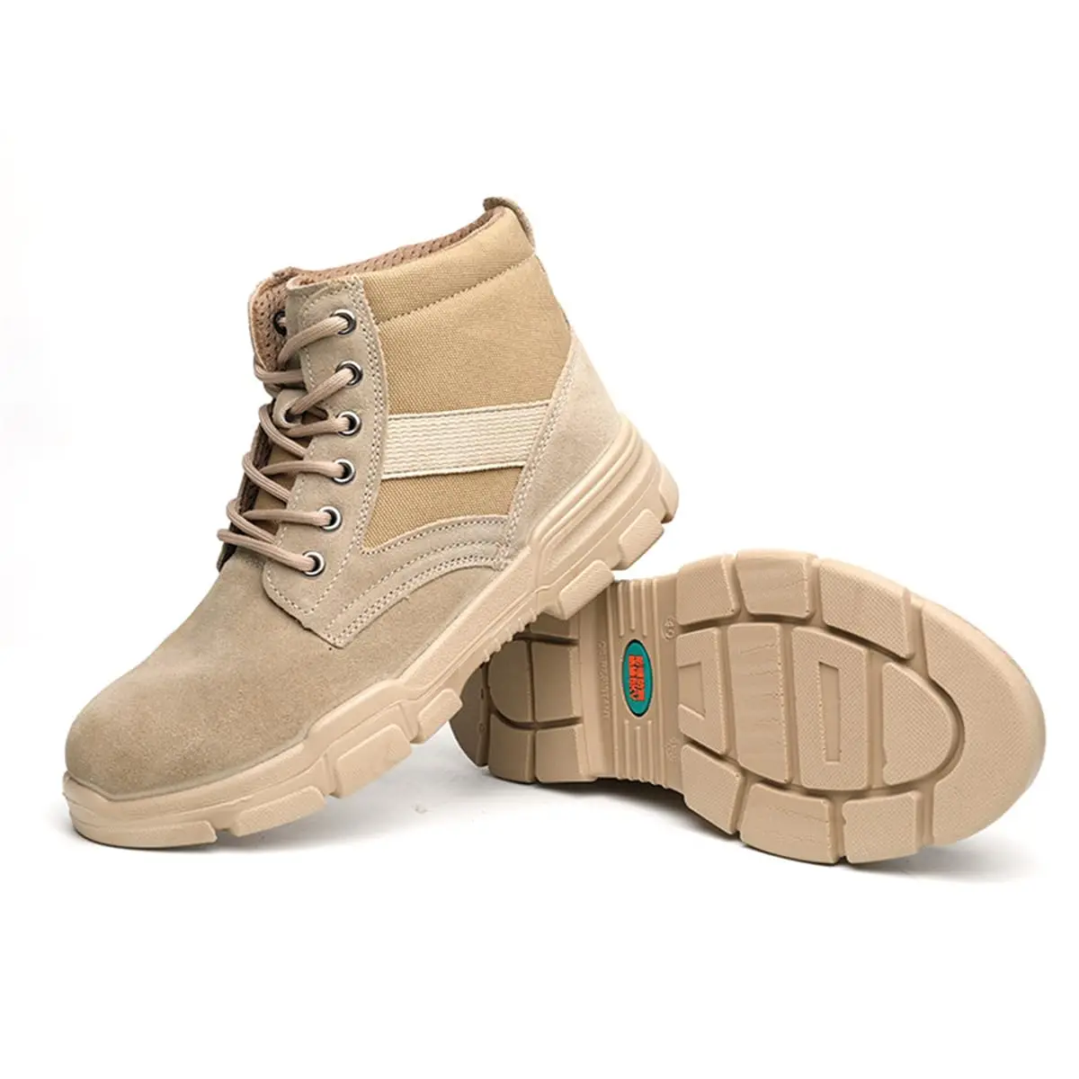 TJ-OUTDOORS Wholesale Custom Low Ankle Winter Tactical Boots for Men, Lightweight Durable Outdoor Coyote Combat Shoes