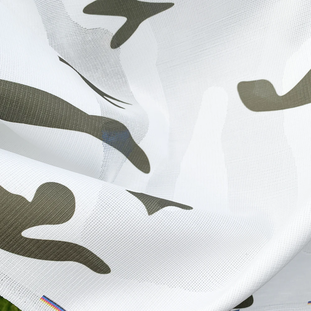 Winter snow white Durable double sided net multispectral desert camouflage camo netting for hunting