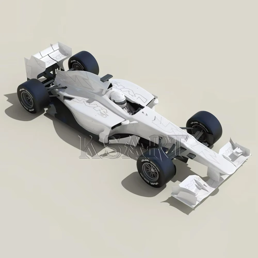 Custom Fiberglass Racing Sculpture General Purpose F1 2013 Car 3D Model Sculpture Resin Crafts Decoration