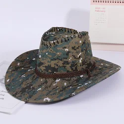 Hiking camping Western Cowboy Hat hunting jungle war army camouflage cap