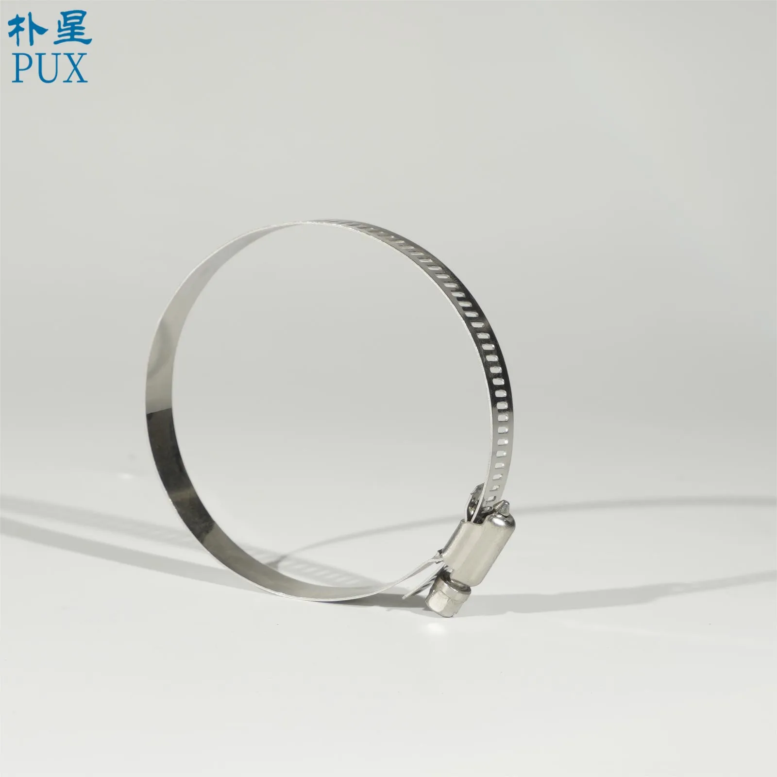 High Strength 201 304Stainless Steel American Worm Gear Hose Clamp, 20-30mm Range, width8/12/14mm, Ideal for Marine and Plumbing