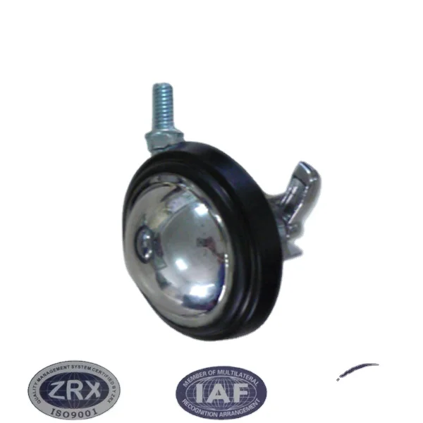 Wholesale Customized Gold Metal Caster Wheels High-Grade Brass Ball Caster for Furniture & Hospital 63mm Diameter 2.5 Inches