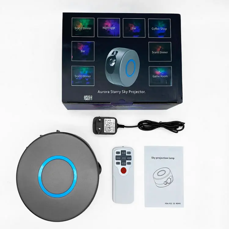 
Kids Christmas Gift Laser Projector Colorful Flashing LED Starry Sky Night Light 