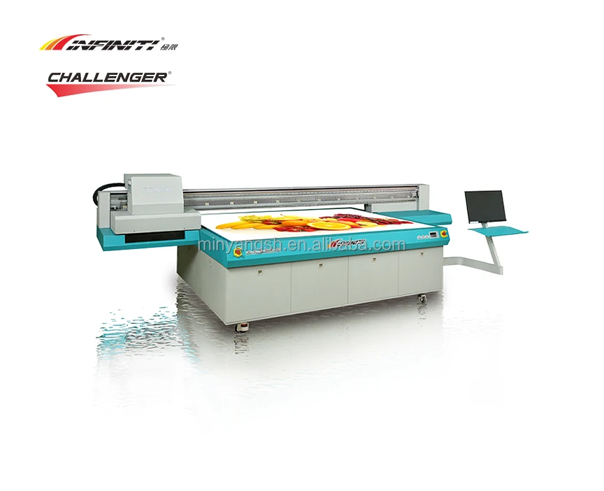 FYUNION FY-1325R Ricoh Gen6 head 1300mm*2500mm sandwich white varnish printing linear motor UV flatbed printer