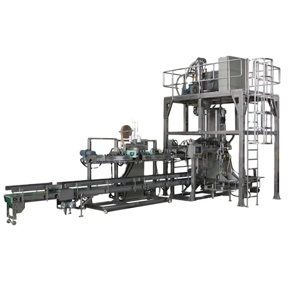 
Automatic Feed Premix Weighing Packing Machine / 25KG Bag Powder Packing Machine 