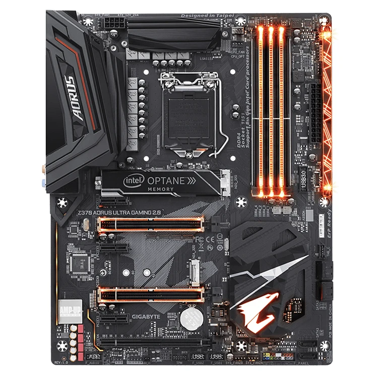 GIGABYTE Z370 AORUS ULTRA GAMING 2.0-OP Motherboard with Optane Memory Intel Z370 Chipset Supports 8th Gen Intel Core Processors