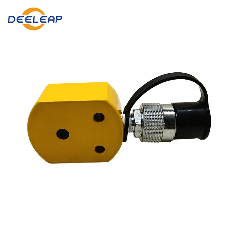 20t Ultra-Thin Floor Manual Hydraulic Lifting Jack with Stainless Steel  Flat Single Acting Design JackingCylinder DY-RSM-200