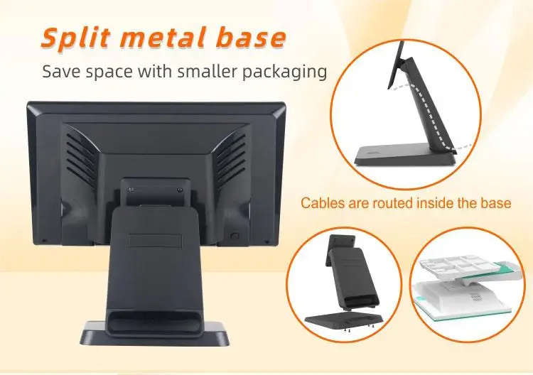 Simple Design Capacitive Touch Screen Pos Machine Smart Cash Register Pos System For Supermarket