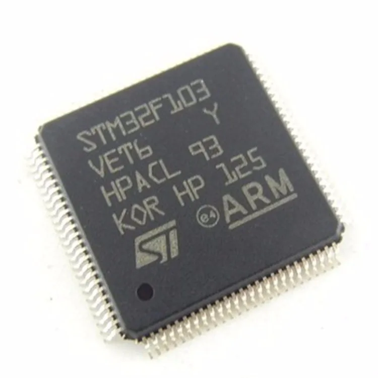 Microcontroller stm32f103 IC 32-bit ARM 72MHz 512 kB LQFP100 STM32F103VET6
