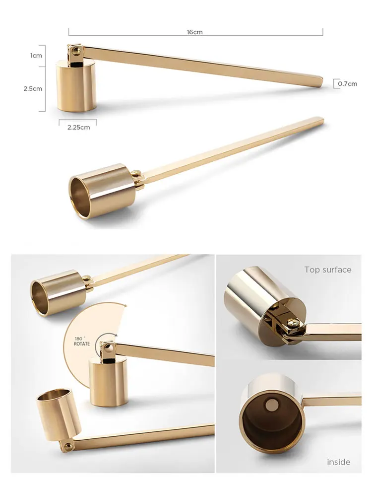 OEM Индивидуальные логотипы инструменты для свечей фитиль триммеры Snuffer Snipping аксессуары Крышка