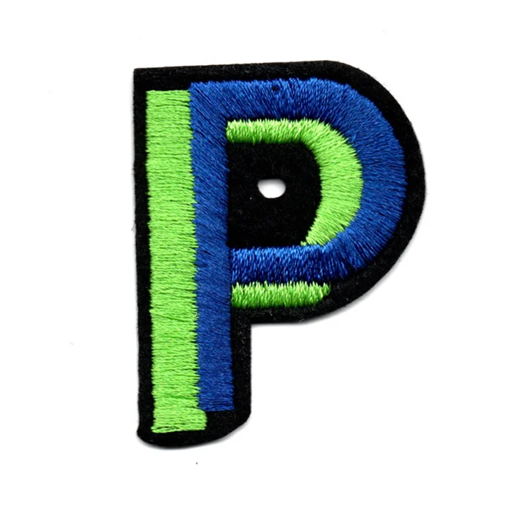  Нашивки с вышивкой надписями на заказ нашивки буквами алфавита для одежды