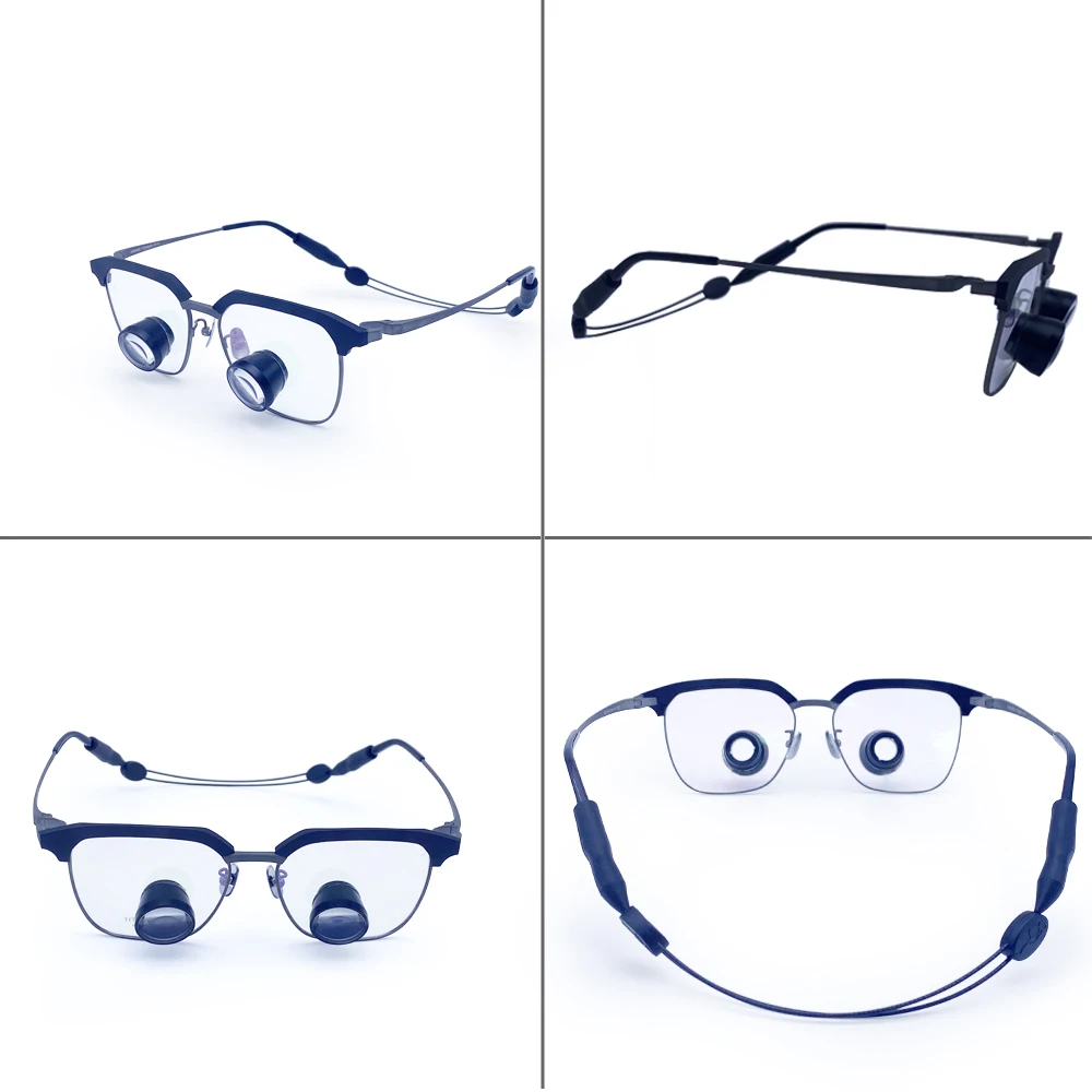 2024 Newly Dental 2.5X 420mm Magnifying Glasses Binocular Loupes TTL Surgical Loupes Throught The Lens Loupes