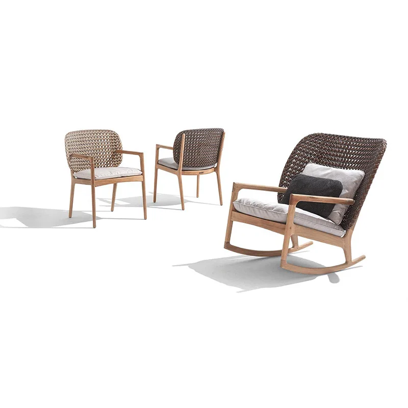 High end customized project gloster furniture hotel modern aluminum outdoor patio garden furniture