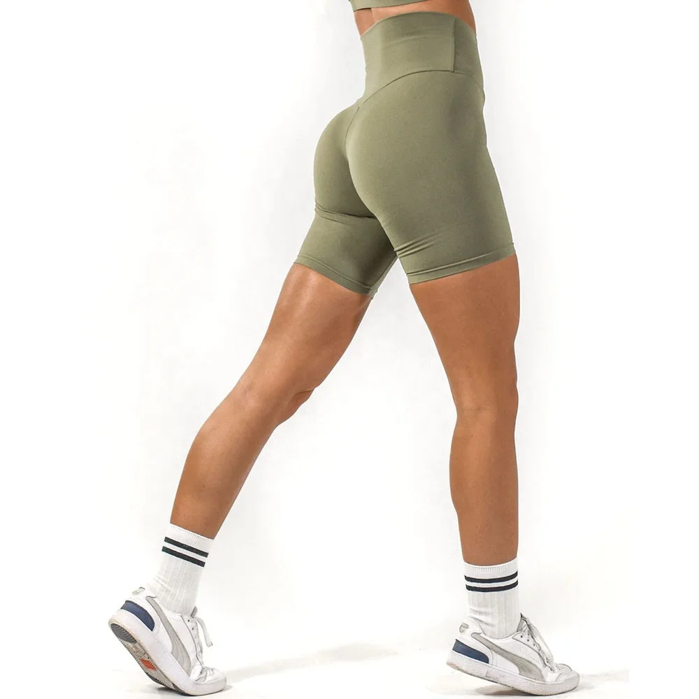 Sexy Women Fitness Shorts Cycling Biker Shorts Custom Workout Gym Shorts Women