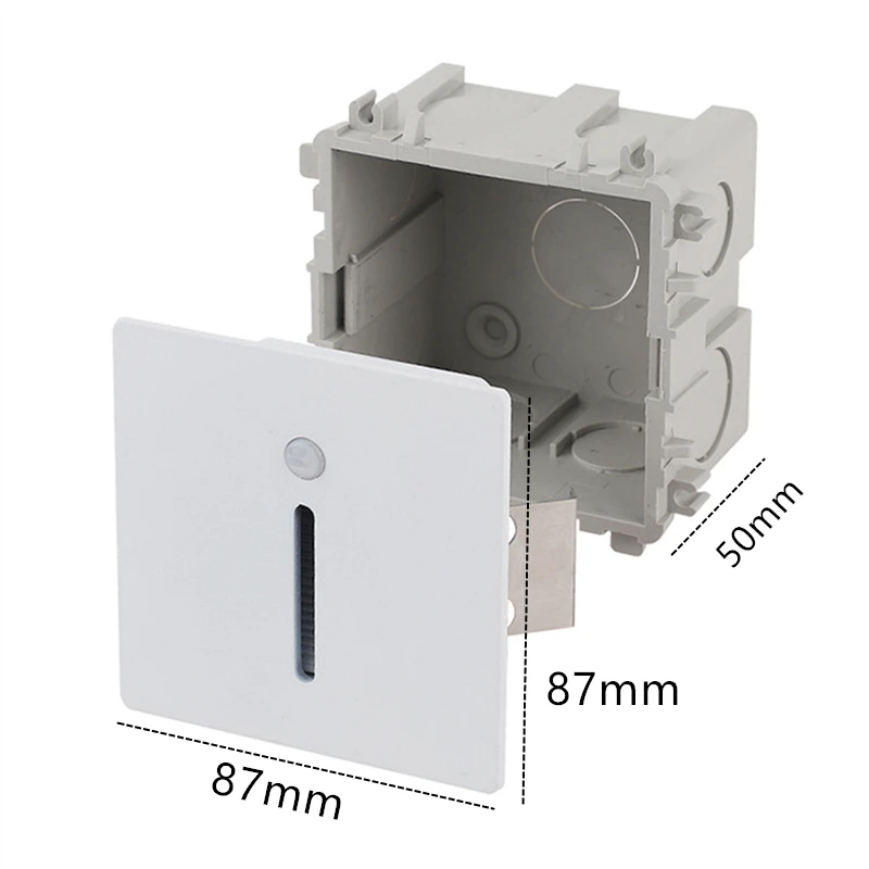 LED Indoor outdoor Wall Lamp PIR Motion Sensor AC85-265V led outdoor step light