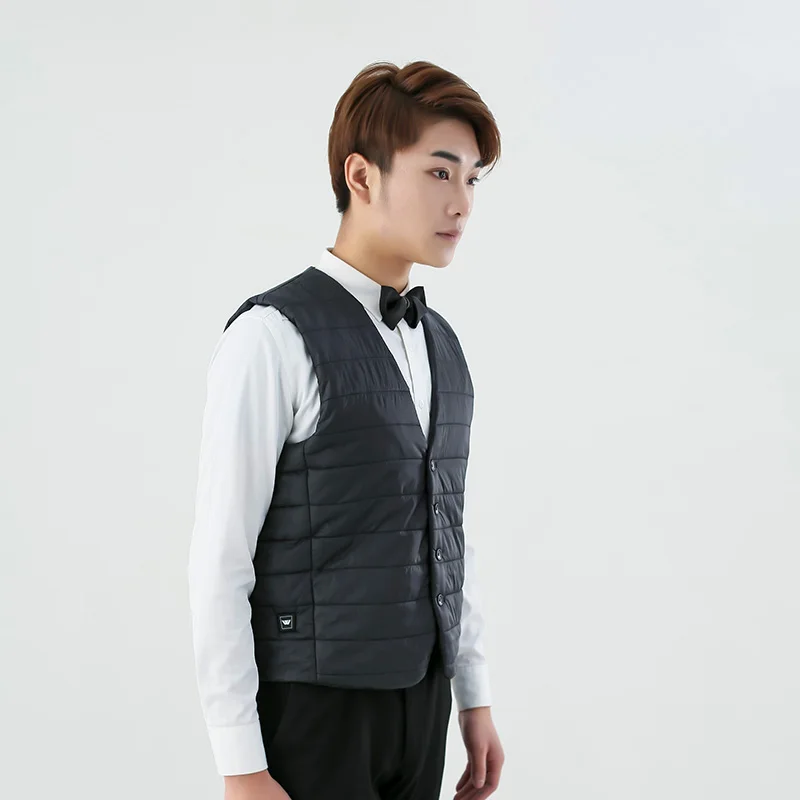 Battery Heating Waistcoat Suit Vest For Men OEM ODM Graphene Electric Heating Clothes