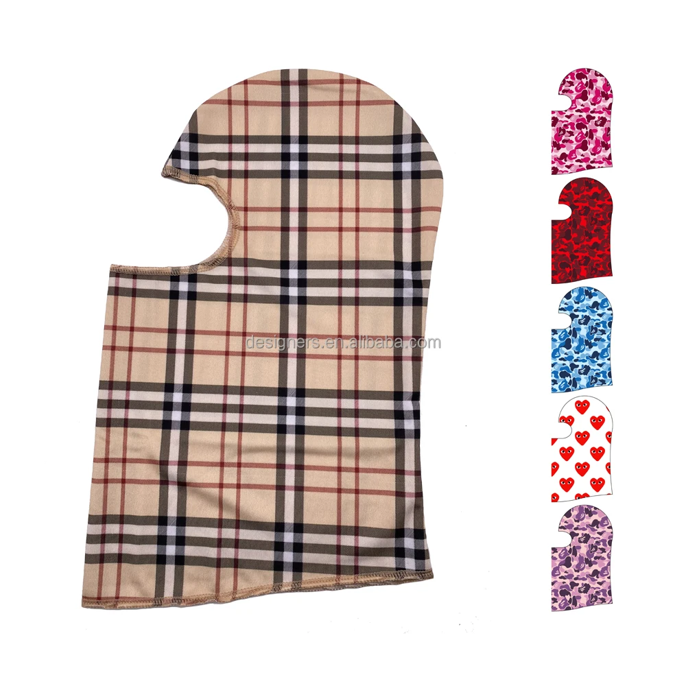 Оптовая продажа, мотоциклетная маска для лица из спандекса, дизайнерская Балаклава из лайкры, лыжная маска для мужчин