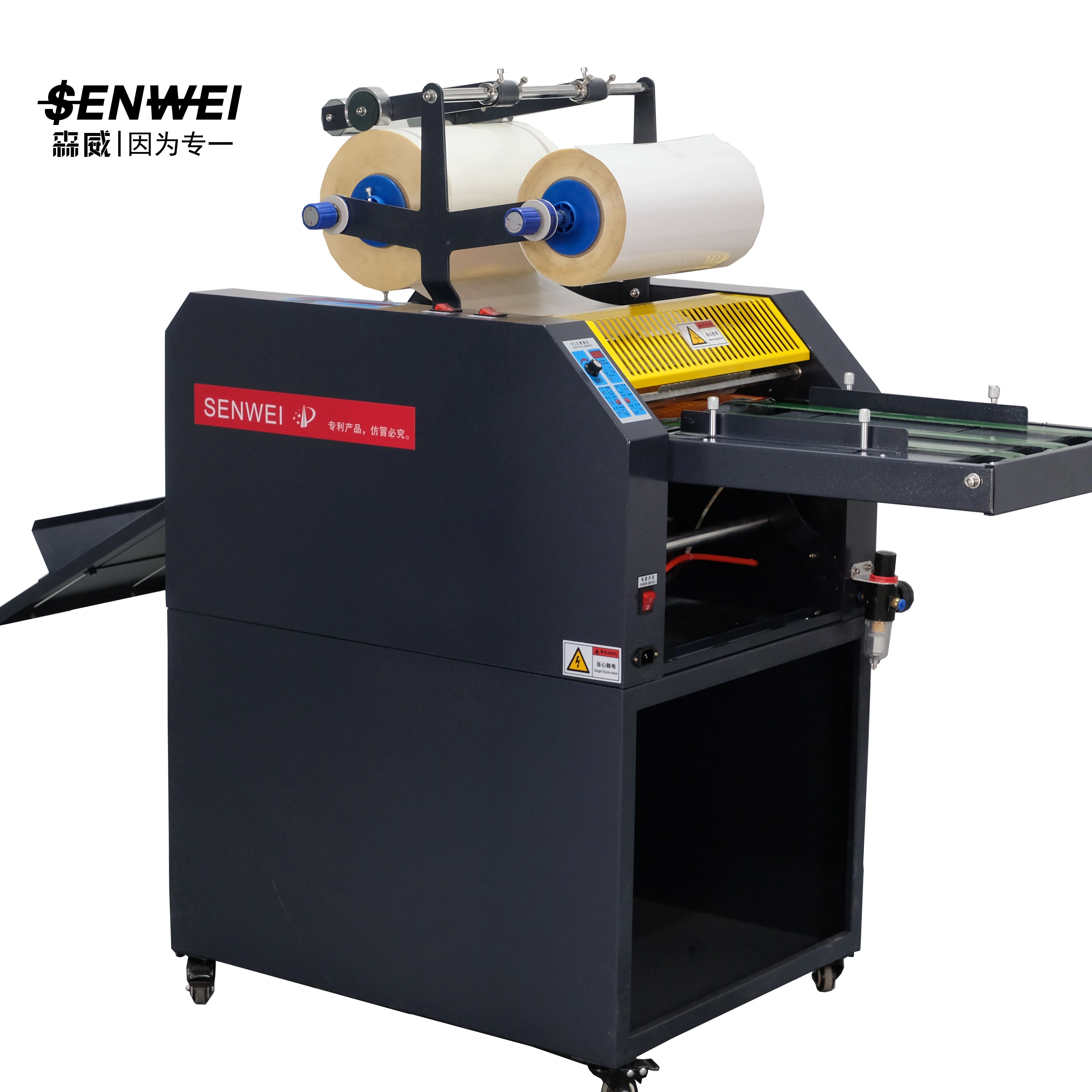 SMFM-390D 2022 Industry Fast Speed Large Hydraulic Paper Laminating Machine 390mm Sheet To Sheet  Laminator