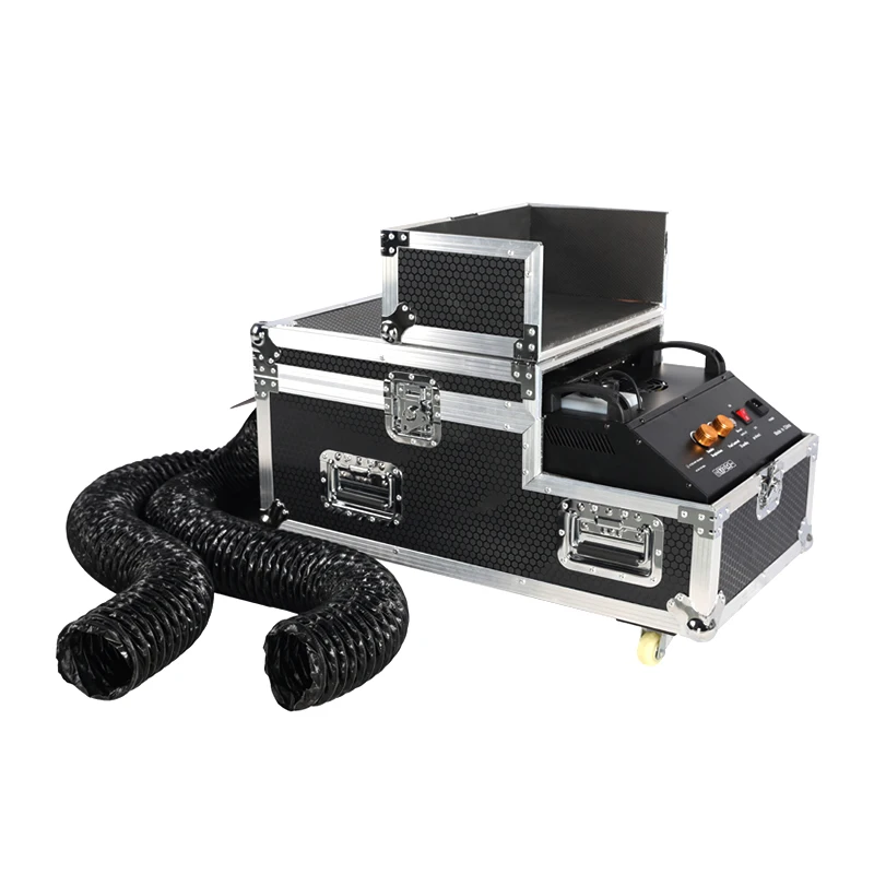 2200W double tube water fog machine stage DJ wedding disco party dedicated ground dry ice machine fog machine