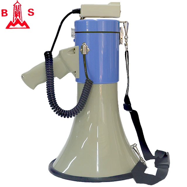50 watt megaphone with safety siren power megaphone for addressing large crowds