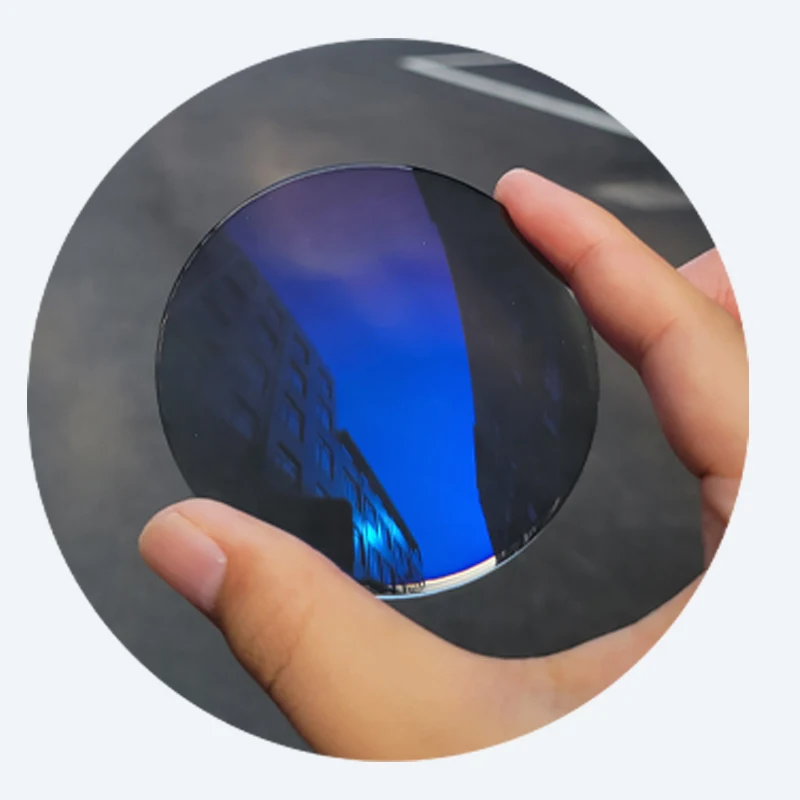 Blue Block Lenses 1.56 1.61 Yellow Driving Lens 1.67 SHMC Hard Coat Lenses  Photochromic Blue Cut Lens