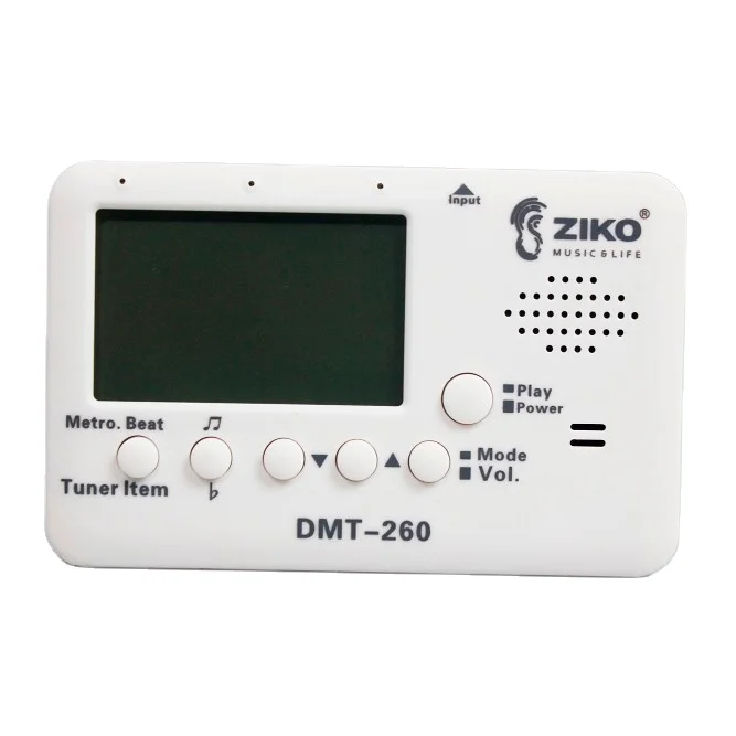 DMT-260 Indian musical instrument for guitar color bass violin ukulele metronome tuner